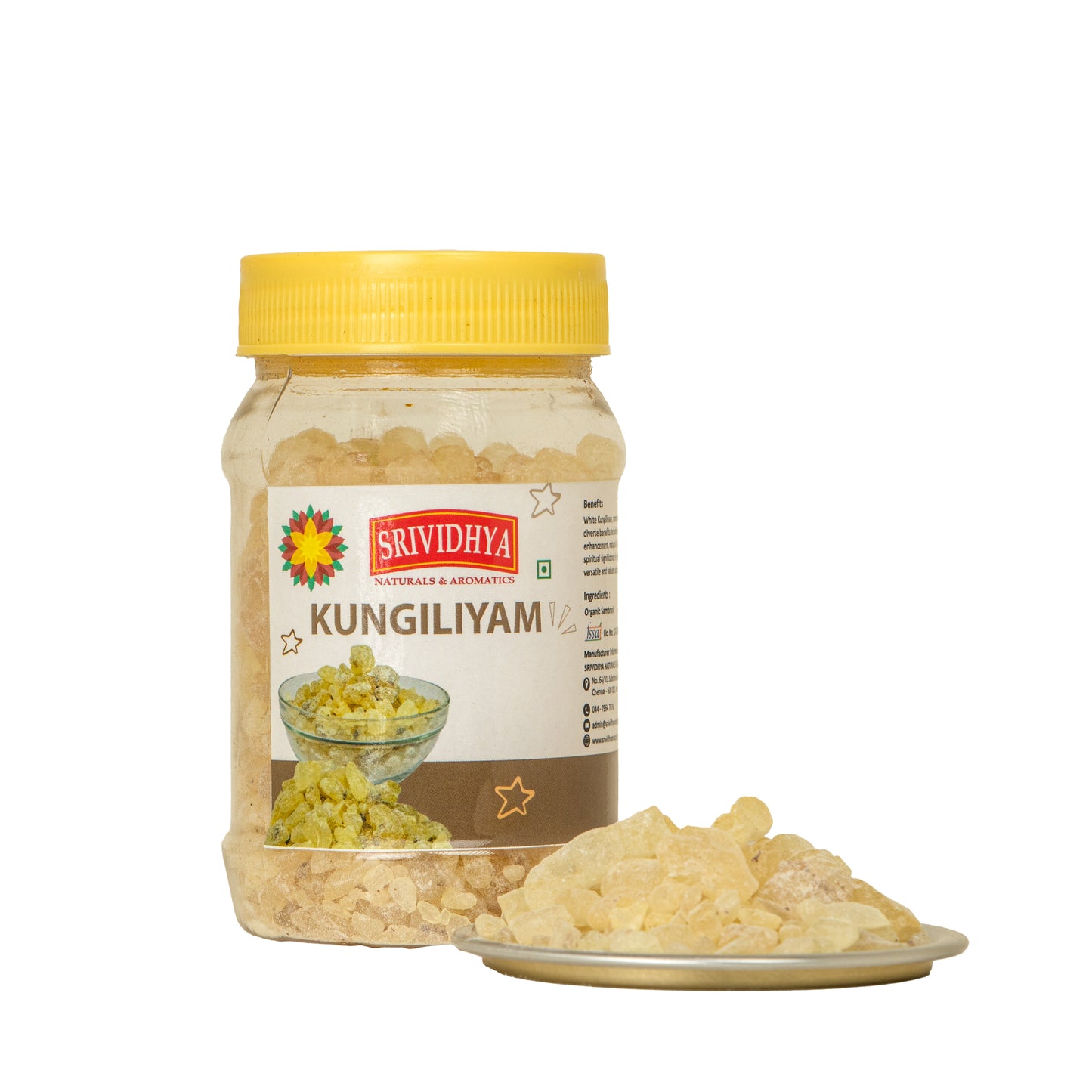 Srividhya Kungiliyam - 100g | Frankincense for Pooja & Dhoop