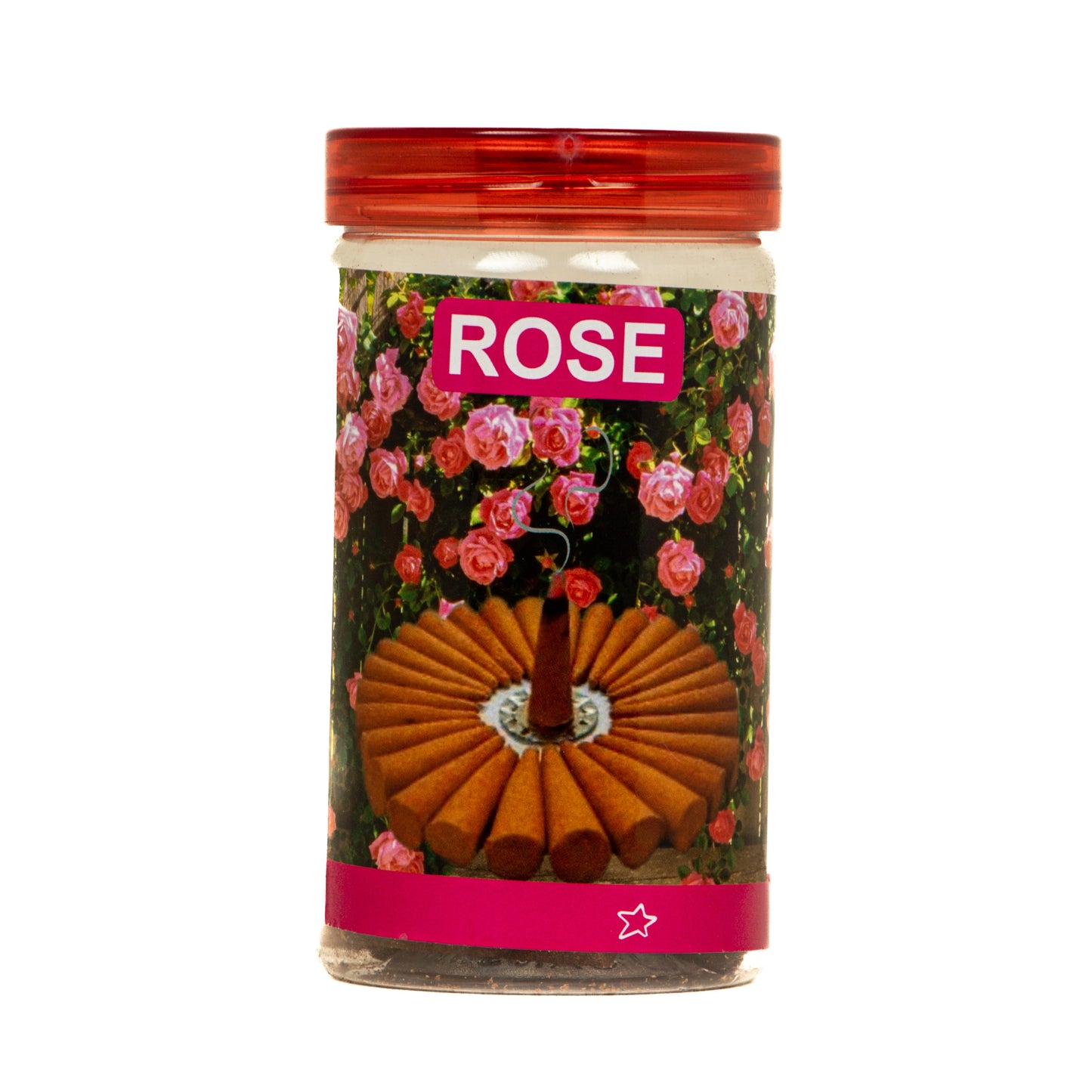 Srividhya Rose Dhoop Cones - 150g | Cone Dhoop for Pooja & Home Fragrance