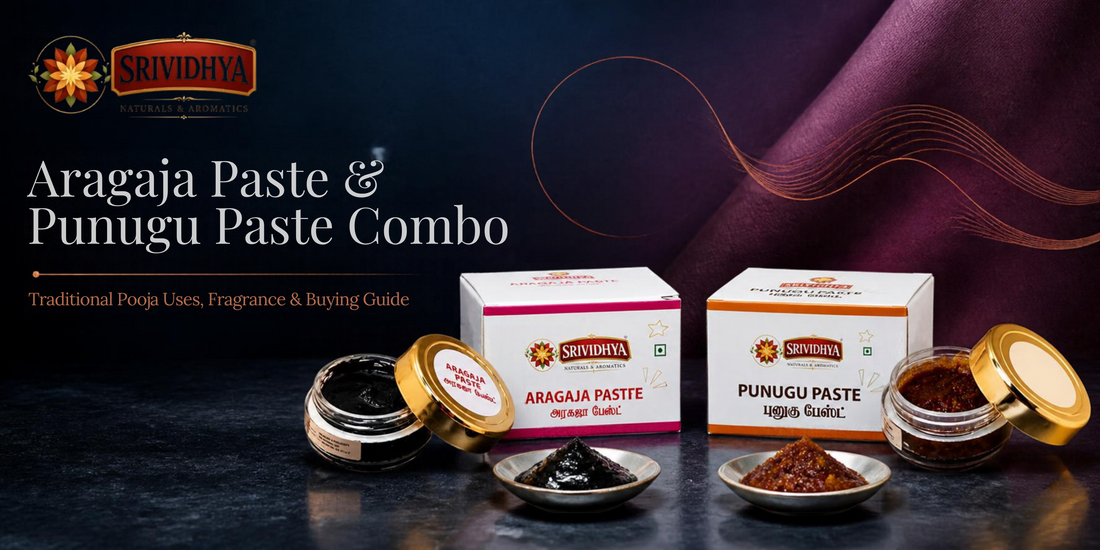 Aragaja & Punugu Paste Combo for Pooja | SRIVIDHYA