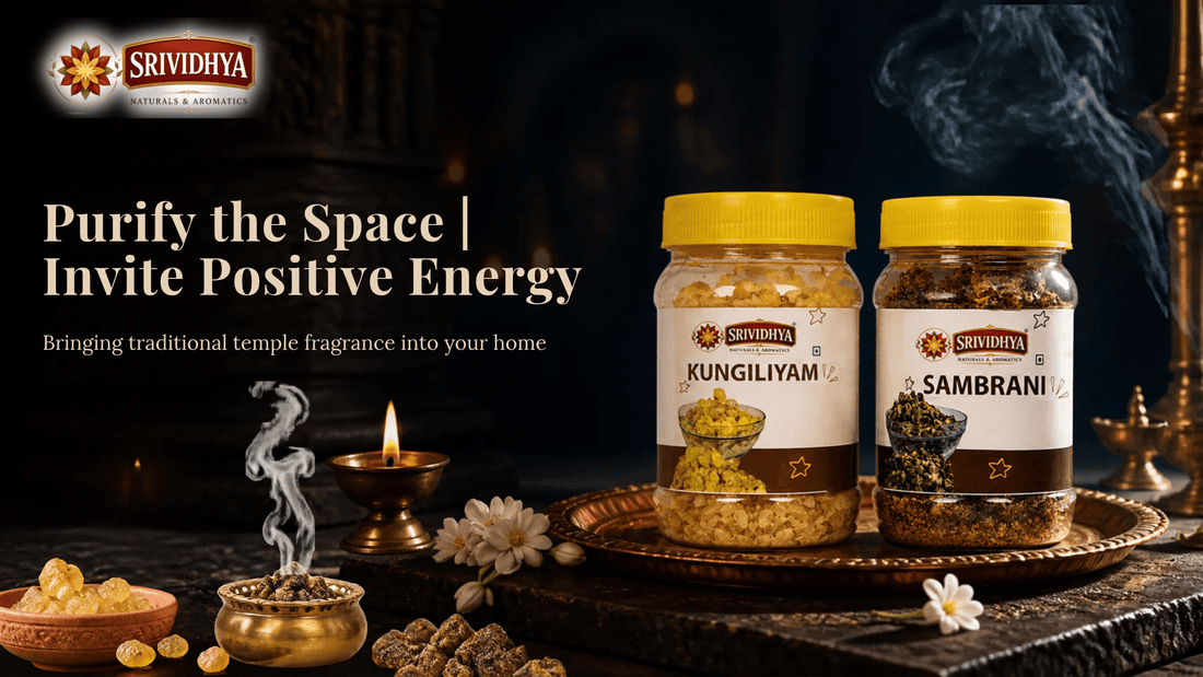 Kungiliyam and Sambrani for Pooja: Bringing Traditional Temple Fragrance into Your Home