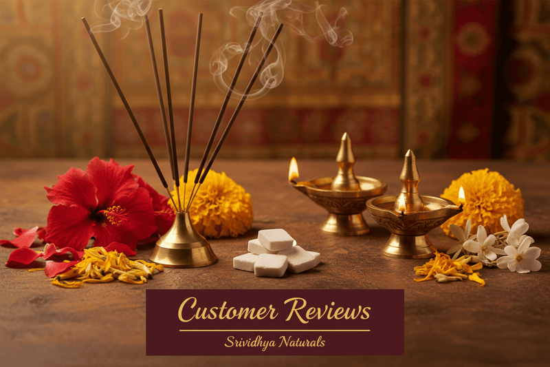Customer Reviews – The Trust Behind Every Srividhya Naturals Product