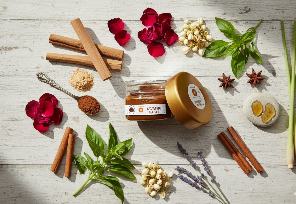 Srividhya Javadhu Paste - 20g |  Pooja & Traditional Fragrance Use