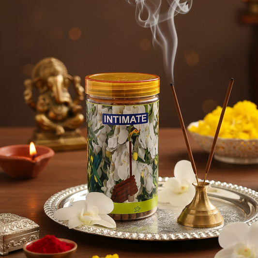 Srividhya Intimate Dhoop Sticks - 150g | Pooja Dhoop with Long-Lasting Fragrance