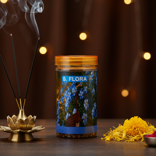 Srividhya S Flora Dhoop Sticks - 150g | Pooja Dhoop with Long-Lasting Fragrance