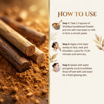 SRIVIDHYA Sandalwood Powder - 25g | Pure Chandan Powder for Pooja