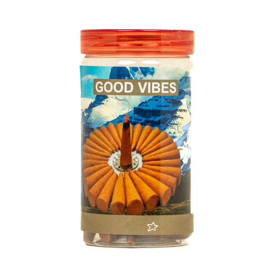 Srividhya GoodVibe Dhoop Cones - 150g | Cone Dhoop for Pooja & Home Fragrance