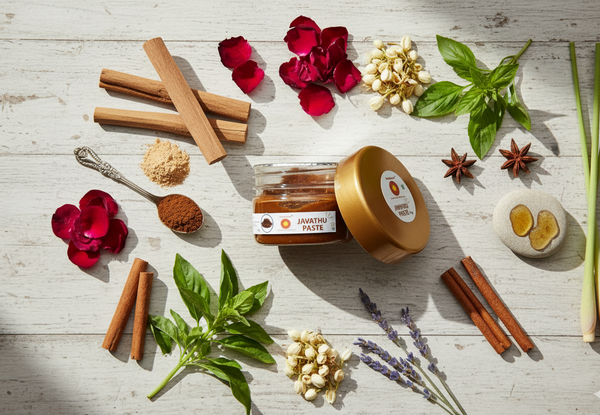 Javadhu Paste traditional natural fragrance paste for pooja meditation and personal use