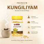 SRIVIDHYA Kungiliyam 100g | Natural Benzoin Resin for Pooja, Dhoop & Homam
