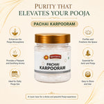 SRIVIDHYA Pachai Karpooram 50g | Bhimseni Kapoor | Natural Camphor for Pooja & Aarti