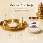 SRIVIDHYA Pachai Karpooram 50g | Bhimseni Kapoor | Natural Camphor for Pooja & Aarti