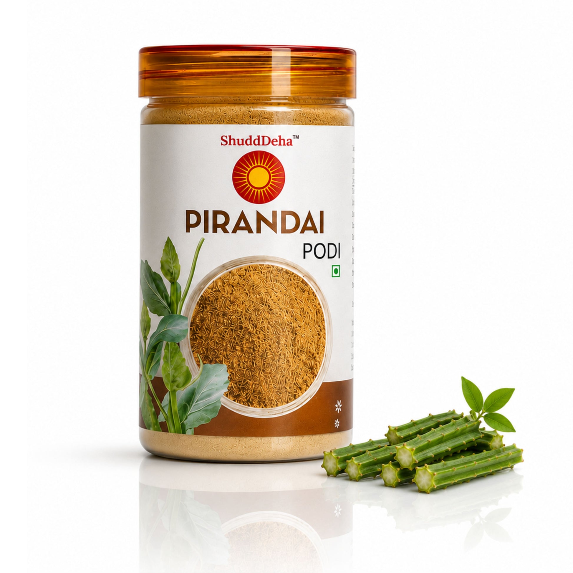 Natural Pirandai Powder for Bone Health, Joint Support & Digestion