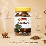 SRIVIDHYA Sambrani Resin 100g | Natural Sambrani for Pooja, Dhoop & Traditional Rituals