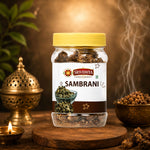 SRIVIDHYA Sambrani Resin 100g | Natural Sambrani for Pooja, Dhoop & Traditional Rituals