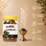SRIVIDHYA Sambrani Resin 100g | Natural Sambrani for Pooja, Dhoop & Traditional Rituals