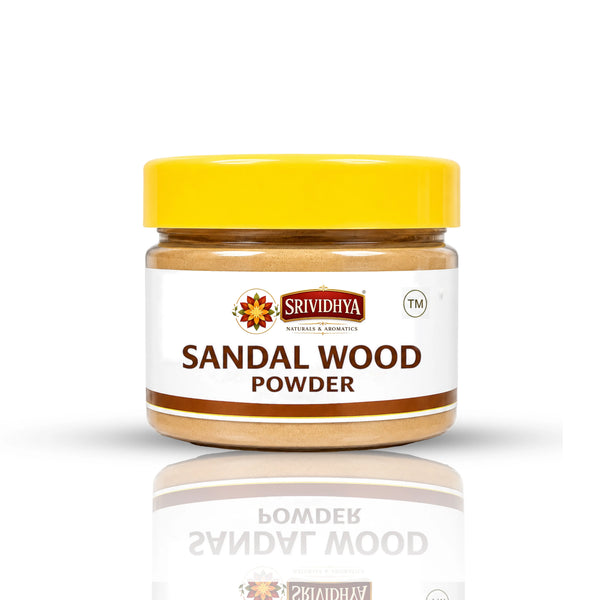 SRIVIDHYA Sandalwood Powder 25g | Pure Chandan Powder for Pooja, Tilak & Hindu Rituals