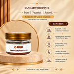 SRIVIDHYA Sandalwood Paste 20g | Natural Chandan Paste for Pooja, Tilak & Hindu Rituals