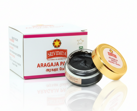 Aragaja Paste traditional Ayurvedic herbal paste for pooja, meditation, wellness, and spiritual rituals