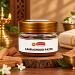 SRIVIDHYA Sandalwood Paste 20g | Natural Chandan Paste for Pooja, Tilak & Hindu Rituals