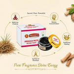 SRIVIDHYA Aragaja Paste 5g | Traditional Herbal Pooja Paste | Aragaja for Hindu Rituals