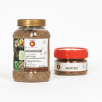 SRIVIDHYA Dasangam & Javathu Combo – Traditional Fragrance Powders for Pooja & Abhishekam