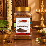 SRIVIDHYA Dasangam Pooja Powder 75g | Natural Herbal Incense Powder for Pooja, Homam & Havan