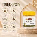 SRIVIDHYA Javathu Vibuthi - 50g | Scented Sacred Ash for Pooja & Meditation