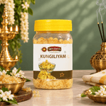 SRIVIDHYA Kungiliyam 100g | Natural Benzoin Resin for Pooja, Dhoop & Homam