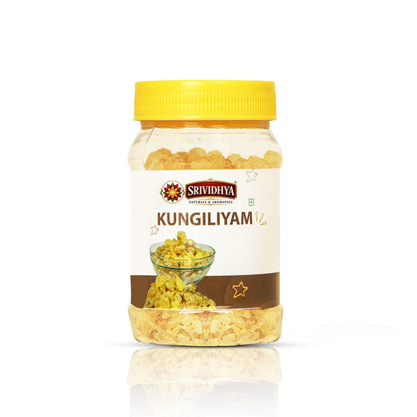 SRIVIDHYA Kungiliyam 100g | Natural Benzoin Resin for Pooja, Dhoop & Homam