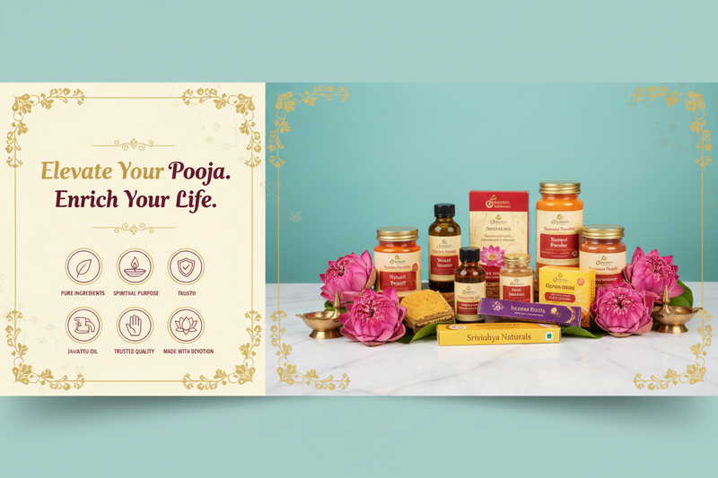Srividhya Naturals Attraction Banner
