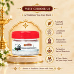SRIVIDHYA Pachai Karpooram 20g | Bhimseni Kapoor | Natural Camphor for Pooja & Aarti