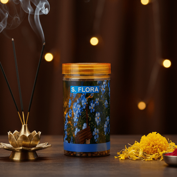 SRIVIDHYA S Flora Dhoop Sticks 150g | Pooja Dhoop