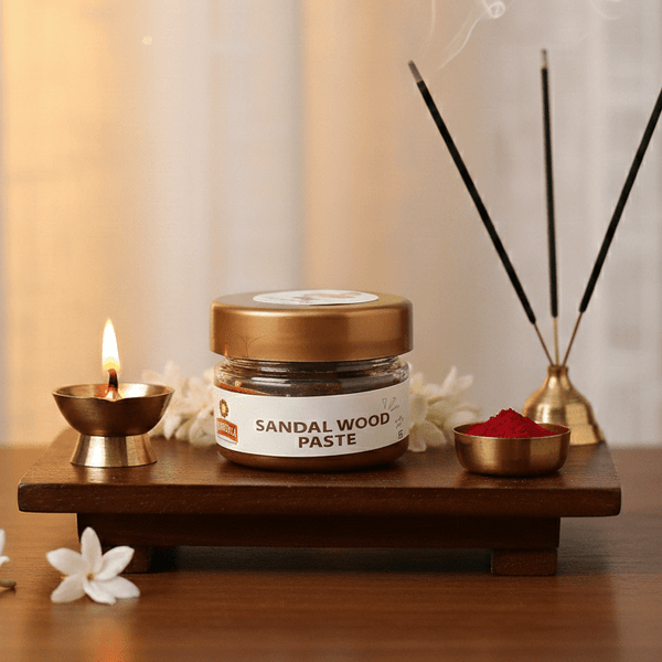 Srividhya Sandalwood Paste - 20g | for Pooja & Traditional Fragrance Use