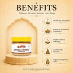 SRIVIDHYA Sandalwood Powder - 25g | Pure Chandan Powder for Skincare, Face Pack & Natural Beauty Care