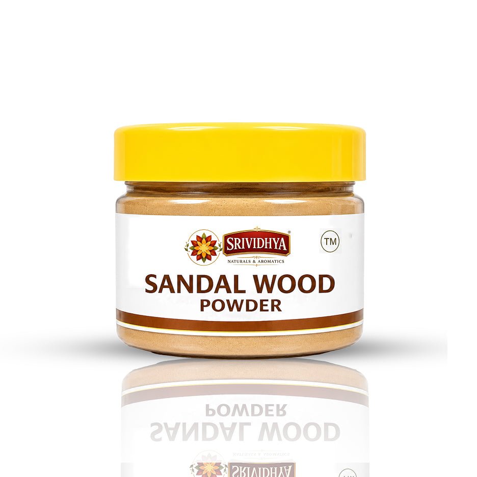 SRIVIDHYA Sandalwood Powder - 25g | Pure Chandan Powder for Skincare, Face Pack & Natural Beauty Care