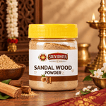 SRIVIDHYA Sandalwood Powder 50g | Pure Chandan Powder for Pooja, Tilak & Hindu Rituals