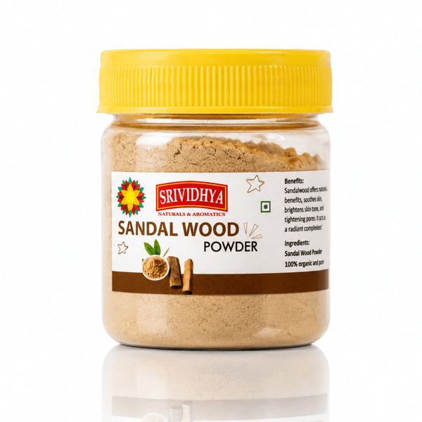 SRIVIDHYA Sandalwood Powder - 50g | Pure Chandan Powder for Skincare, Face Pack & Natural Beauty Care (Copy)