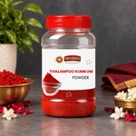 SRIVIDHYA Thazhampoo Maroon Kumkum Powder 100g | Traditional Pooja Kumkum | Hindu Tilak & Pooja Powder