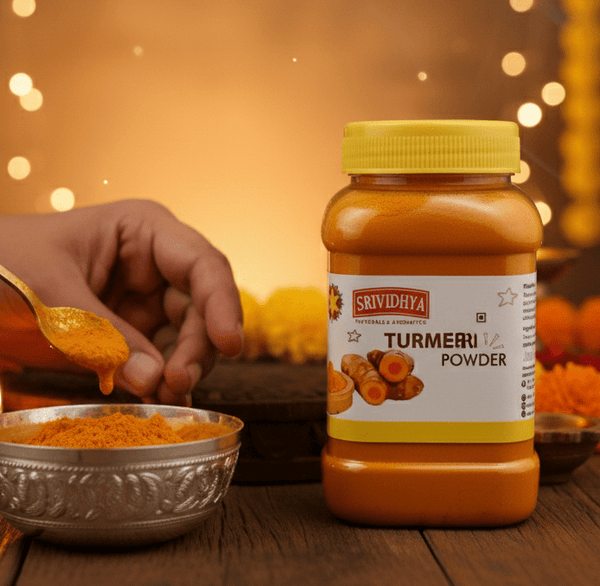 Pure Turmeric Powder (Haldi) by SRIVIDHYA Naturals